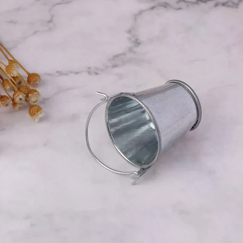 1 قطعة 1:6 1:12 دمية مصغرة محاكاة دلو الماء نموذج اكسسوارات المطبخ ل بيت الدمية ديكور الاطفال اللعب اللعب هدية #6