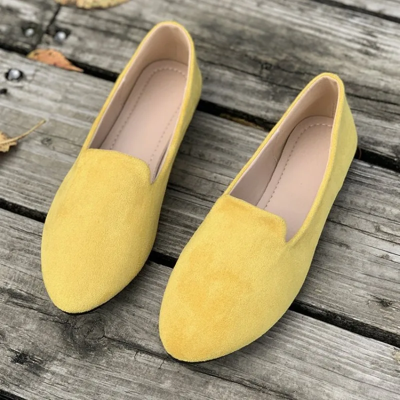 Spring Autumn Shoes for Women Comfortable Casual Slip on Flats Plus Size 36-43 Loafers Non-slip Zapatos De Mujer Women Shoes