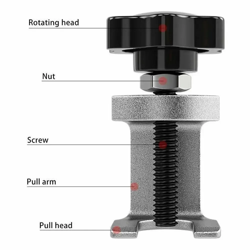 Ar Wiper Arm Puller Tool - Easy Safe Windshield Blade Removal Fits Up To 15Mm Spigots, Durable Chrome-Plated Carbon Steel Amagi