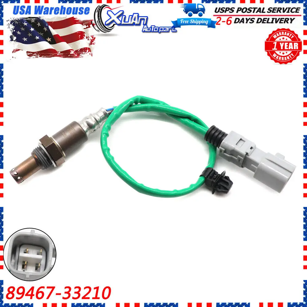 XUAN Rear Air Fuel Ratio Lambda O2 Oxygen Sensor 89467-33210 For Toyota Camry 2018-20 Avalon 19-21 Lexus ES300h 19-20 8946733210