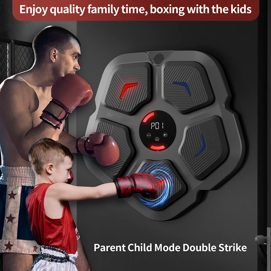 New Smart Music Boxing Machine for Adults/children Maquina De Boxeo Muay Thai Response Rhythm Exercise Maquina De Boxeo Musical