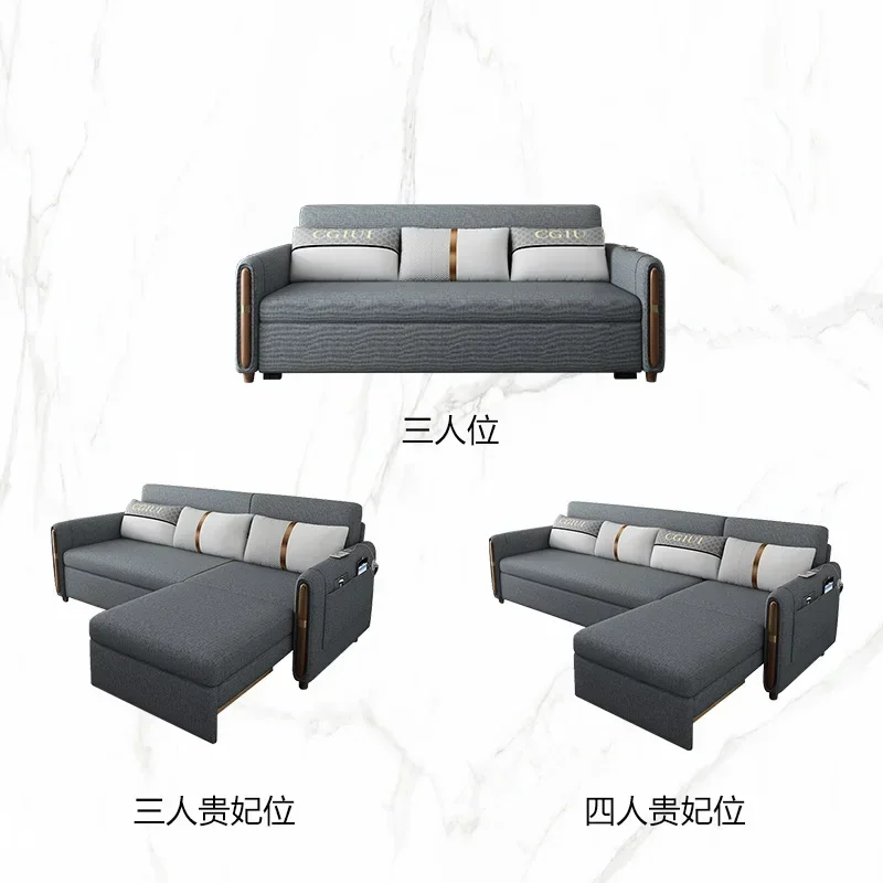 Nordic Waterproof Living Room Sofa Modern Storage Luxury Sofa Bed Foldable Reclinable Sofa Cama Plegable Bedroom Furniture