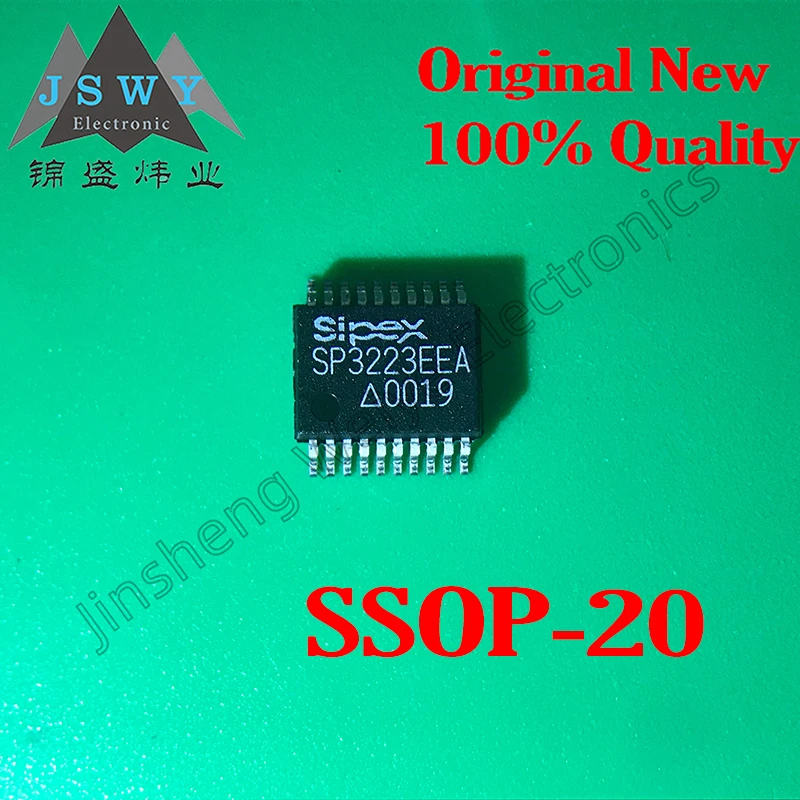 

5~10PCS SP3223EEA-L/TR SSOP-20 3.0V to 5.5V RS-232 Transceiver Chip 100% Brand New Original Large stock