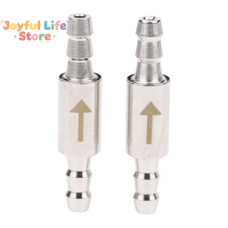 Hot For CO2 Equipment Non Return Water For 4mm Pipe Aquarium Stainless Steel Check Valve Dioxide Cylinder To CO2 System Diffuser
