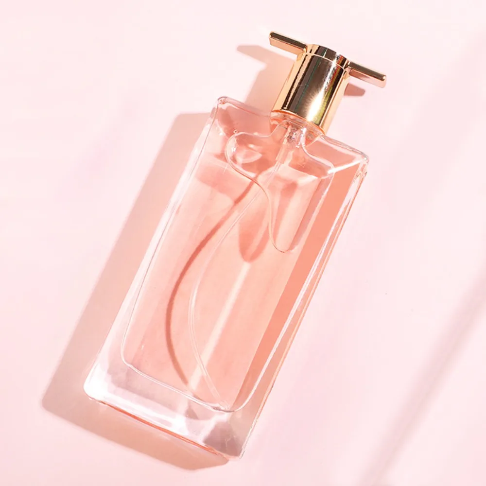 Perfume con purpurina inspirado en My Idol - Perfume de mujer con purpurina dorada, fragancia fresca y ligera de larga duración