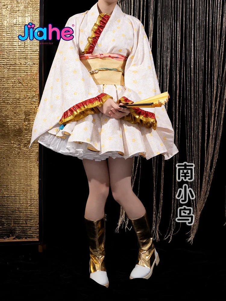 Kotori Minami Nozomi Tojo Rin Hoshizora Sonoda Umi LoveLive! all members Cosplay Costume Halloween party girl sweet kimono dress - view 6