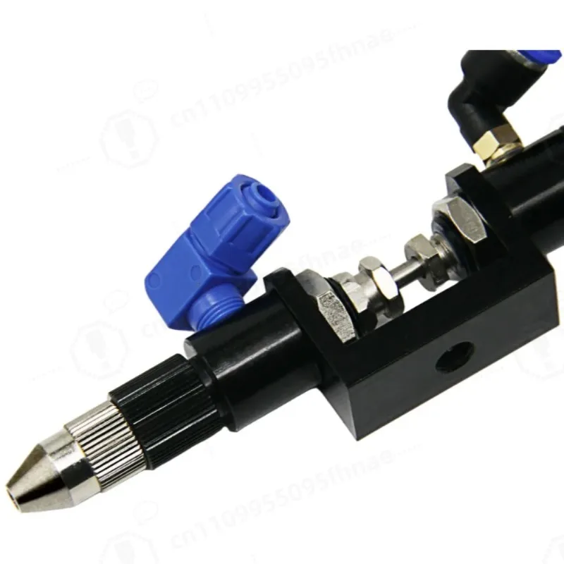 MY-S221 High Precision Thimble Dispensing Valve, Adjustable Single Liquid Back Suction Glue Valve Pneumatic Dispensing Tool