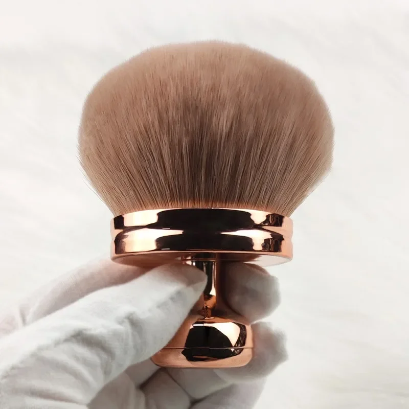 1Pcs Extra Large Body Makeup Brush for Self Tanner, Leg Makeup Bronzer Oval-shaped Flawless Kabuki Brush Kabuki Foundation Brush