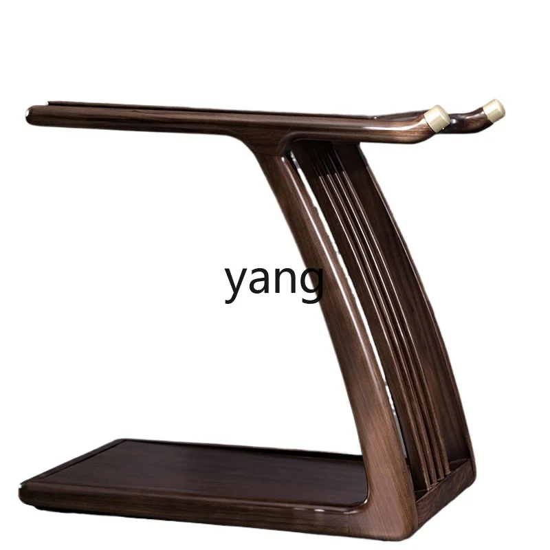 

L'm'm New Chinese Style Solid Wood Side Table Sofa Small Side Table Ugyen Wood Decoration Shelf