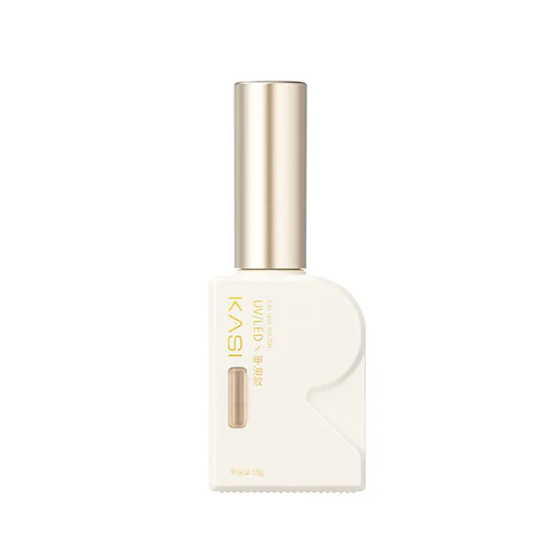 KASI White Moonlight Spar Cat Eye Gel Nail Polish 15ml Magnetic Gel Mirror Ceramic Nude Semi Permanent Soak Off UV Nail Polish