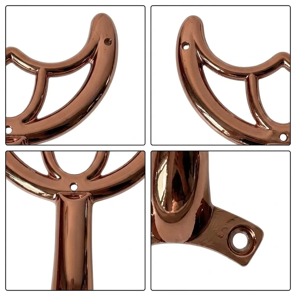 Fan Vane Bracket in Zinc Alloy for 52 Inch Ceiling Fans with 17cm Length 11.1cm Width and 4.2cm Thickness for Accurate Fitment