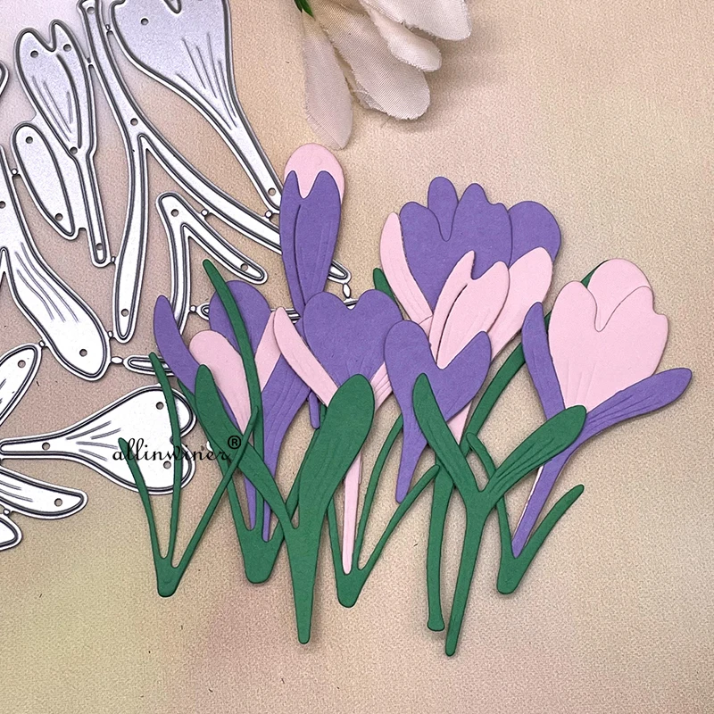 Neue Blume Blatt Dekoration Metall Stanzformen für DIY Scrapbooking Album Papier Karten Dekorative Handwerk Präge Stanzen