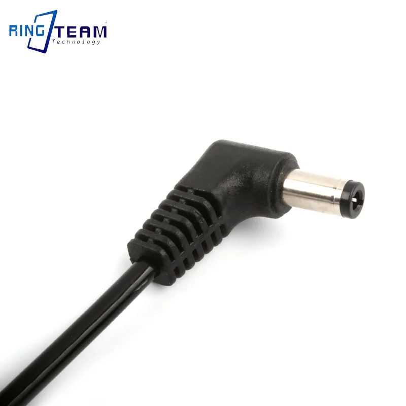 Cable en espiral DC5.5 macho a VF823, acoplador de CC para JVC GZ-HD3, 575, 275, 175, 130, HD30, 430, cámara, batería ficticia de BN-VF823