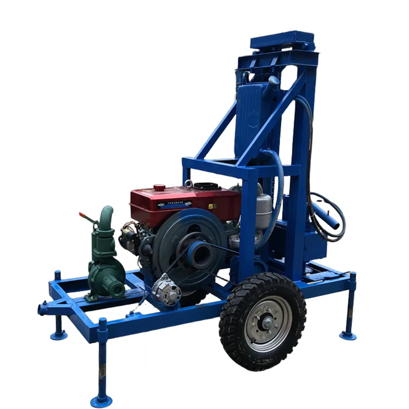 22 HP Household & Farmland Irrigation Water Well Drilling Machine Small Traction Diesel with Core Motor Component