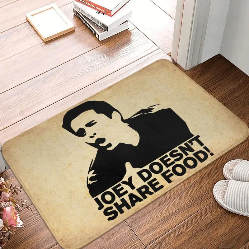 Joey Doesn't Share Food Doormat Anti-Slip Bath Kitchen Mat Garden Garage Door Floor Entrance Carpet Rug