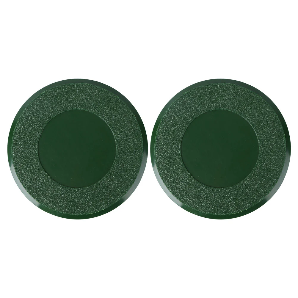 2 Pcs Golf Cup Golfing Training Aids Supply Cover for Outdoor Practice Useful Accessories Green Hole Putting Seltzer Water