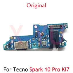 Org For Tecno Spark Go 2024 10 20 Pro KI7 KJ5 BG6 USB Charging Board Dock Port Flex Cable Repair Parts