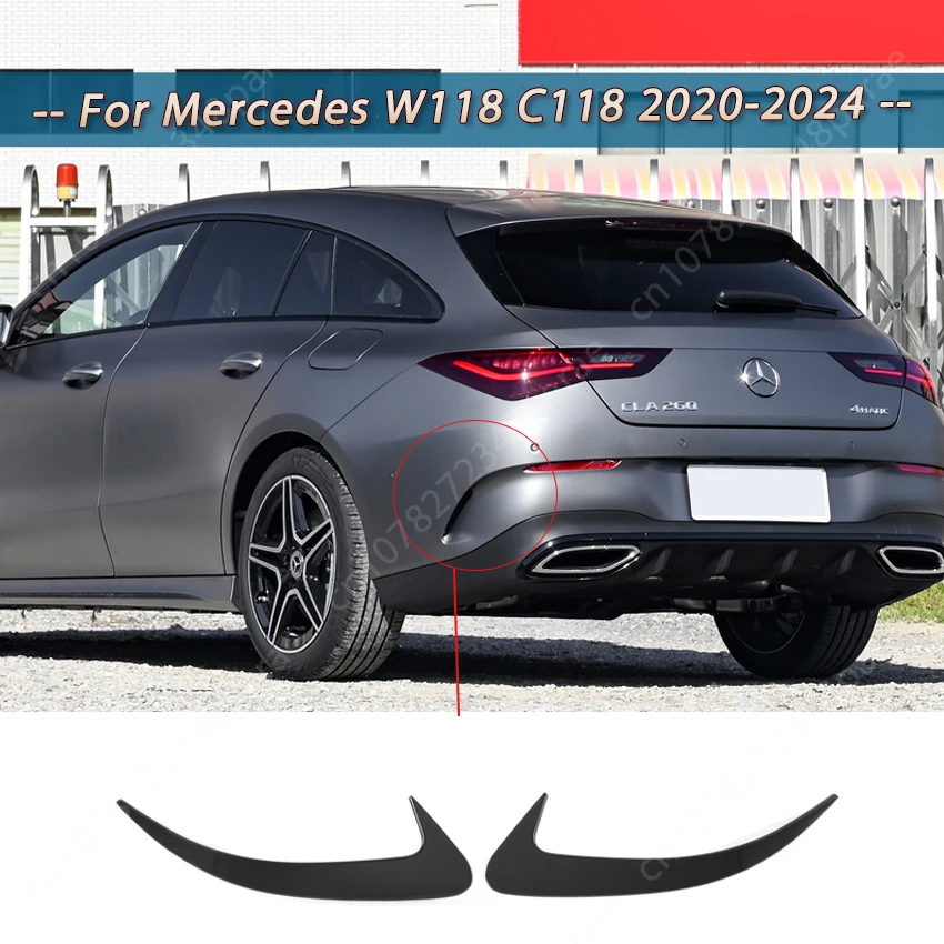 

Отделка для заднего бампера Mercedes Benz CLA Class W118 C118 CLA220 250 260 45 AMG 2020-2024