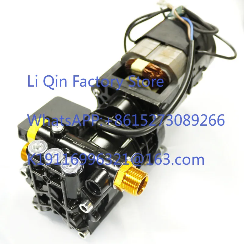 220V small plunger booster pump steam cleaner high voltage motor high power commercial
