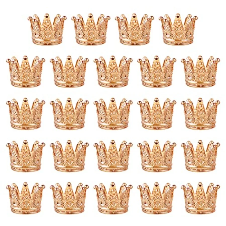 Set of 24 Crown Glass Tealight Candle HolderVotive Candle Holders for Wedding Party Home Decoration Jewelry Storage Tray 2 Colo