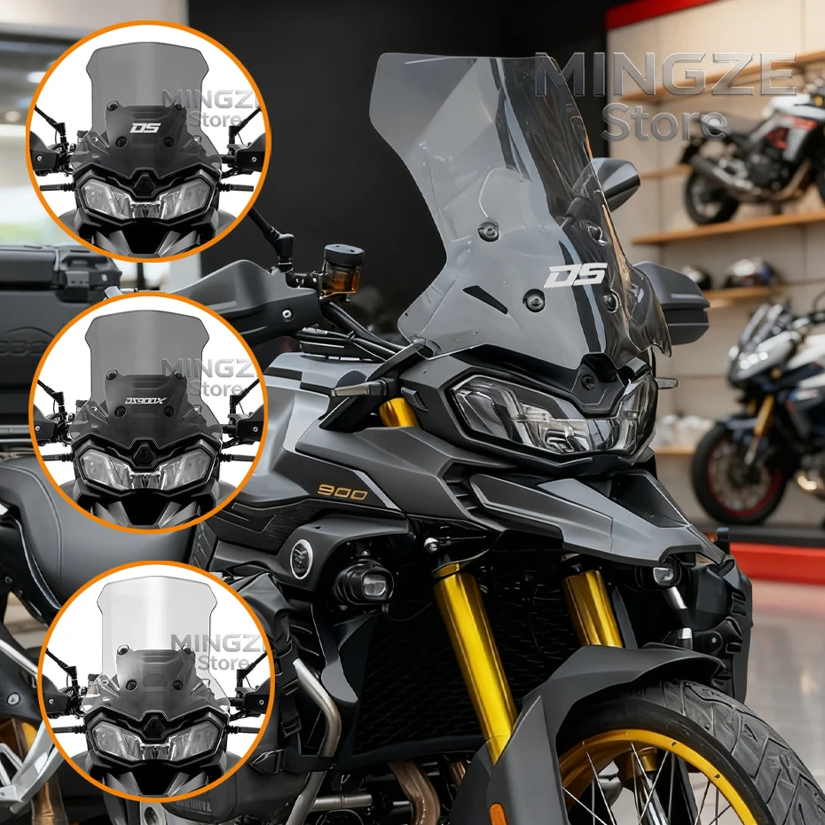 For LONCIN VOGE DS900X DS 900X 900DSX 900 DSX DSX900 Motorcycle Windscreens Windshield Wind Deflectors Viser Visor Transparent