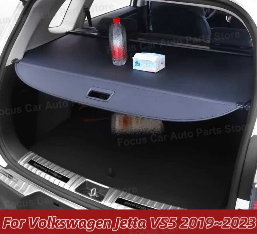 

Trunk Cargo Cover for Volkswagen VW Jetta VS5 2019~2023 Privacy Shield Shade Curtain Blinds Partition Board Security Accessories