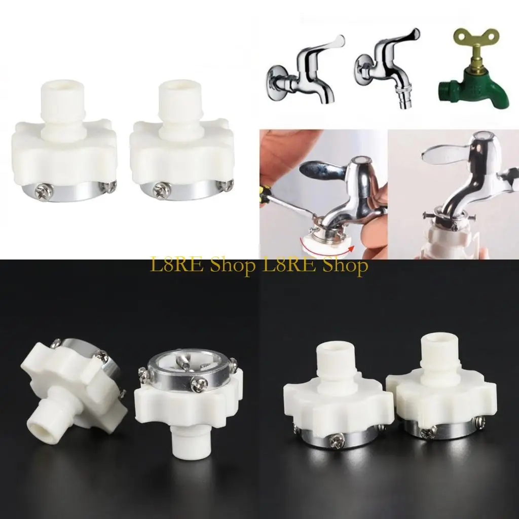 L8RE Universal Water Faucet Adapter 12mm Automatic Washing Machine Tap Adapter Garden