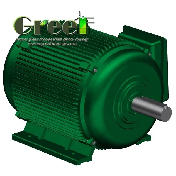

100kW 500kW 1MW 3phase AC Low Torque Free Electricity Permanent Magnet Generator for Hydro