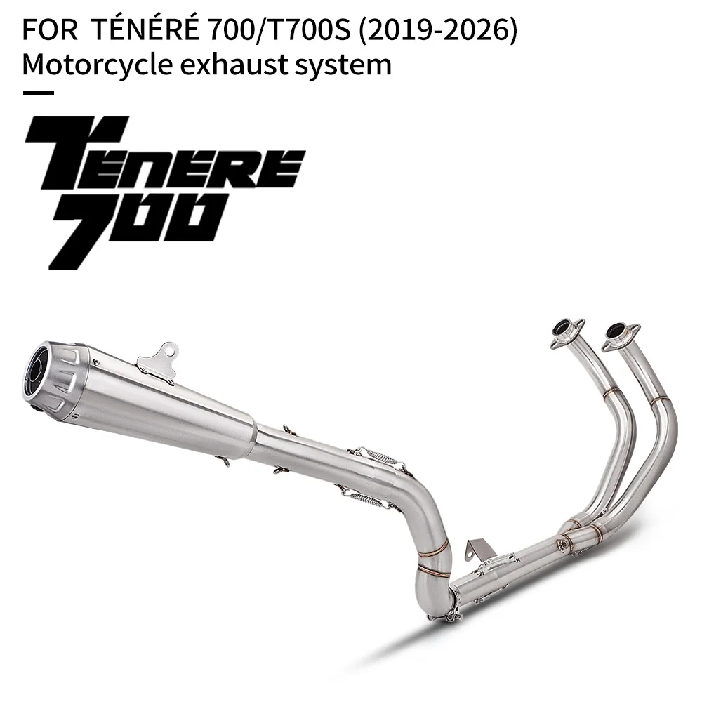 

Motorcycle modified full system exhaust For Tenere 700 2019-2026 T7 T700 XTZ 690 700