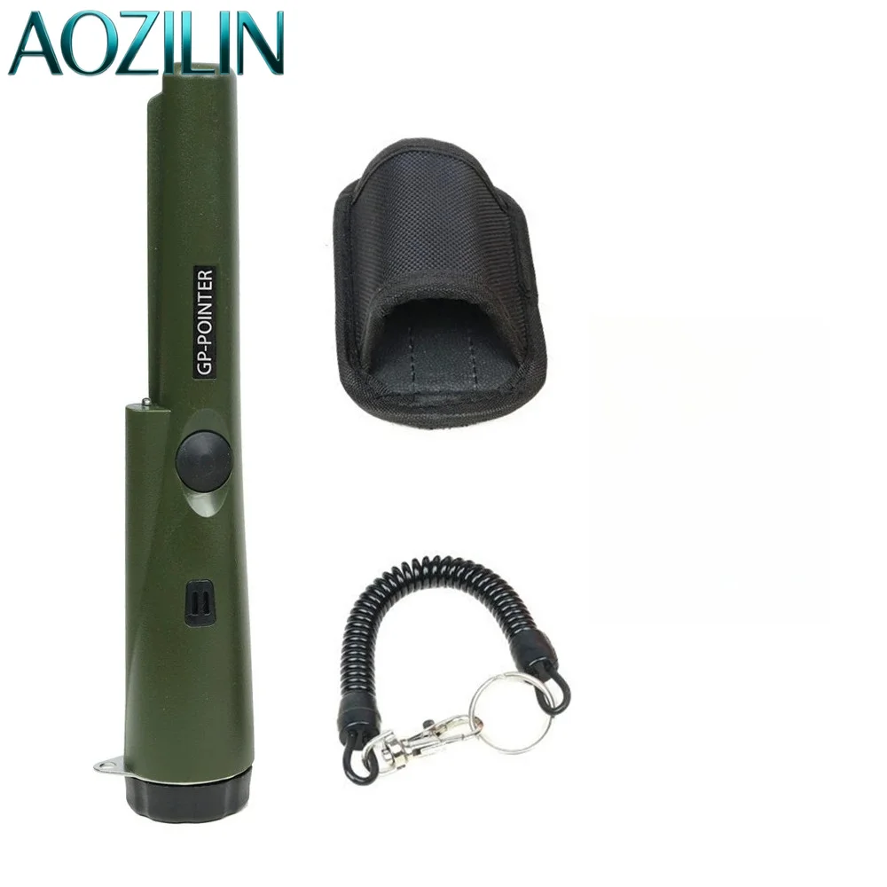 AOZILIN 10Pcs Waterproof Handheld Metal Pinpointer Detector High Precision Portable Probe For Nails Wall Wire Positioning