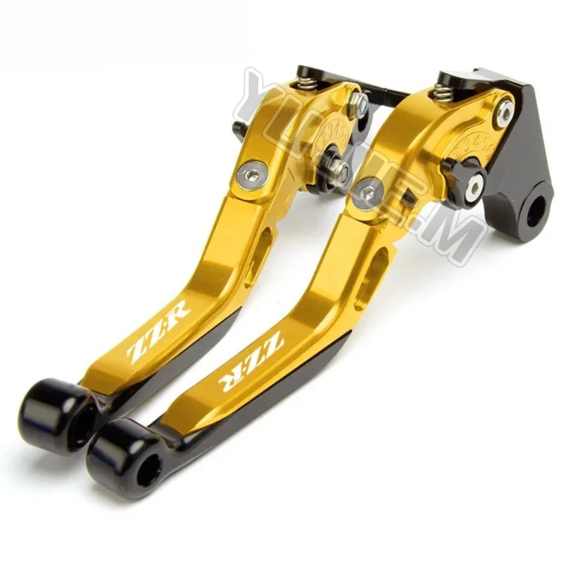 FOR  ZZR600 ZZR400 ZZR1100 ZZR 400 600 1100 Motorcycle Accessor Aluminum Adjustable Brake Clutch Levers High-end color