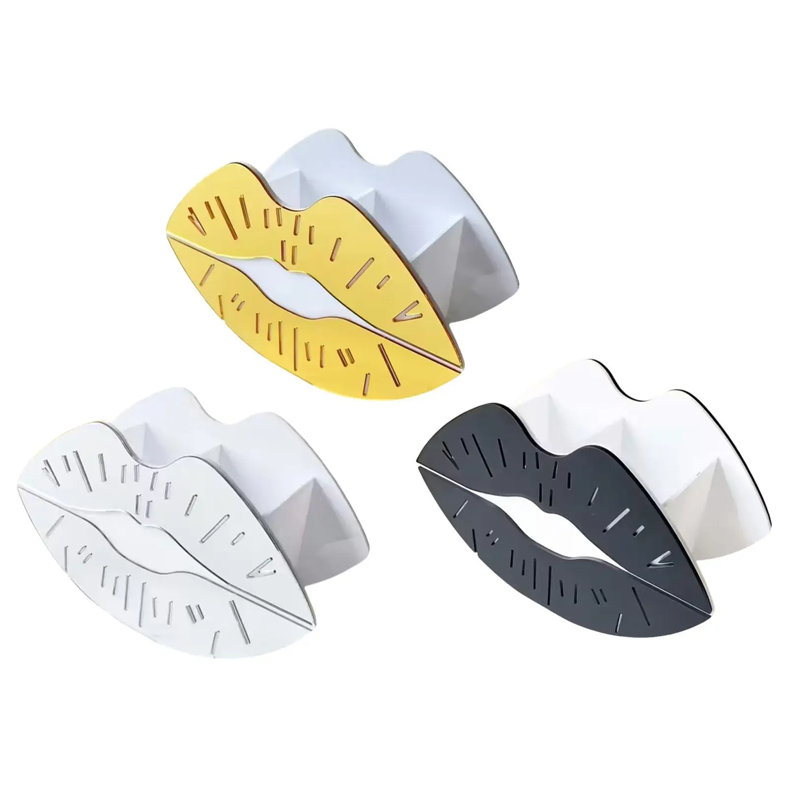 Acrylic Makeup Brush Holder Lipstick Holder Multipurpose Cosmetic Storage Display Holder for Vanity Home Valentine's Day