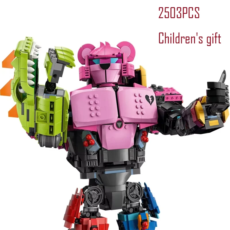 

New product 77078 Mechanical Leader Captain Building Block Toy Series Puzzle Assembly Model Children's Birthday Gift 2503PCS