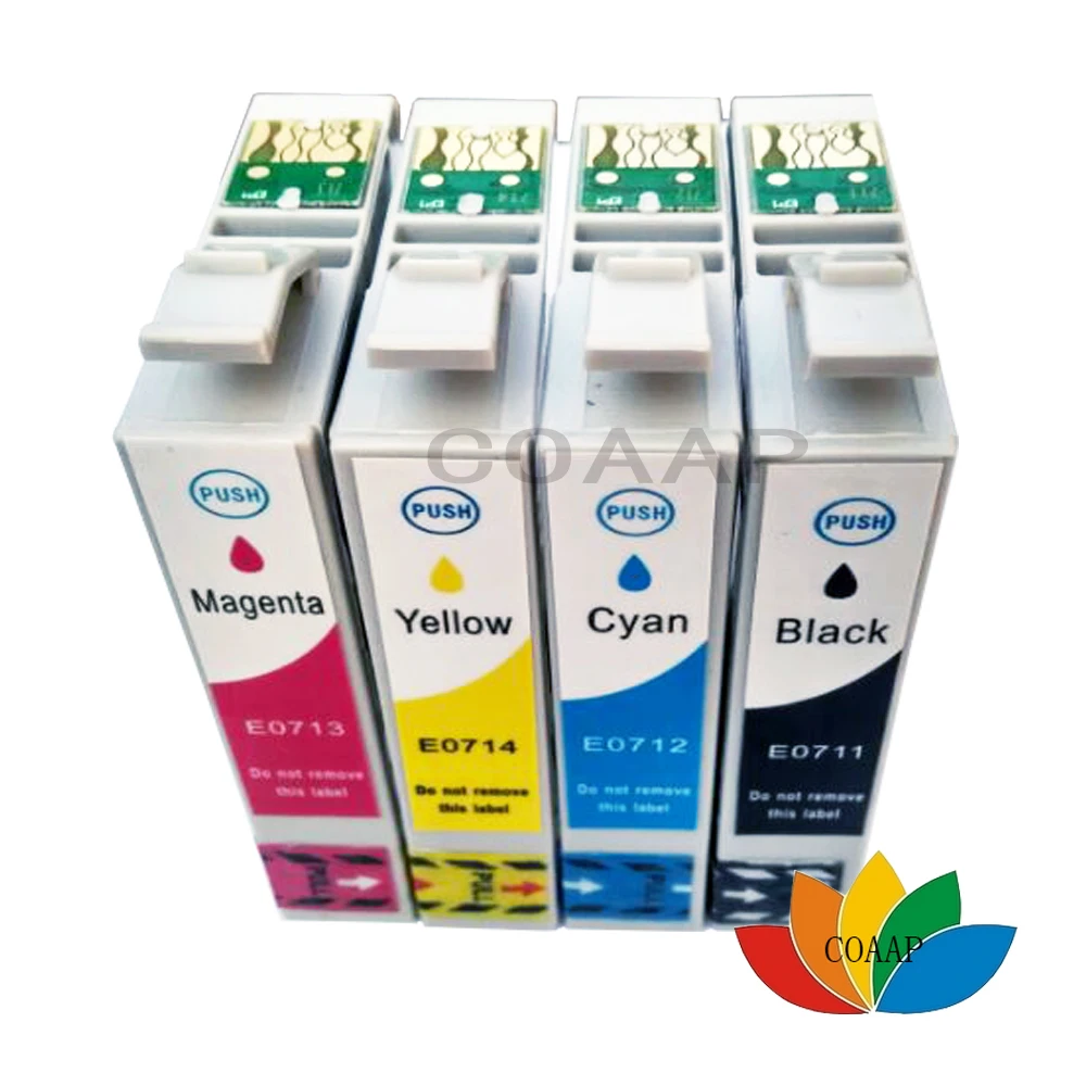 COMPATIBLE E711-E714  T0711-T0714 T0891-T0894 T0715 T0895 INK CARTRIDGES FOR STYLUS DX 4000 DX 4050 DX4400 DX4450 DX 5000 DX5050