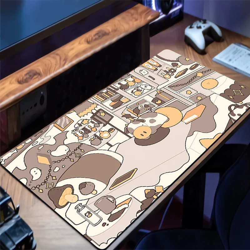 

Mouse Pad Cute Keyboard Pad Natural Rubber Anti-Slip Office Computer Anime Semyon Room Cartoon Desk Mat Perfect Gift for Teens