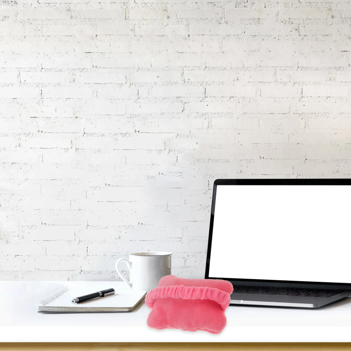 2pcs Cute Bow Mouse Wrist Pad Support Movable Hand Pillow For Office Work Wrist Guard Hair Colors Computer