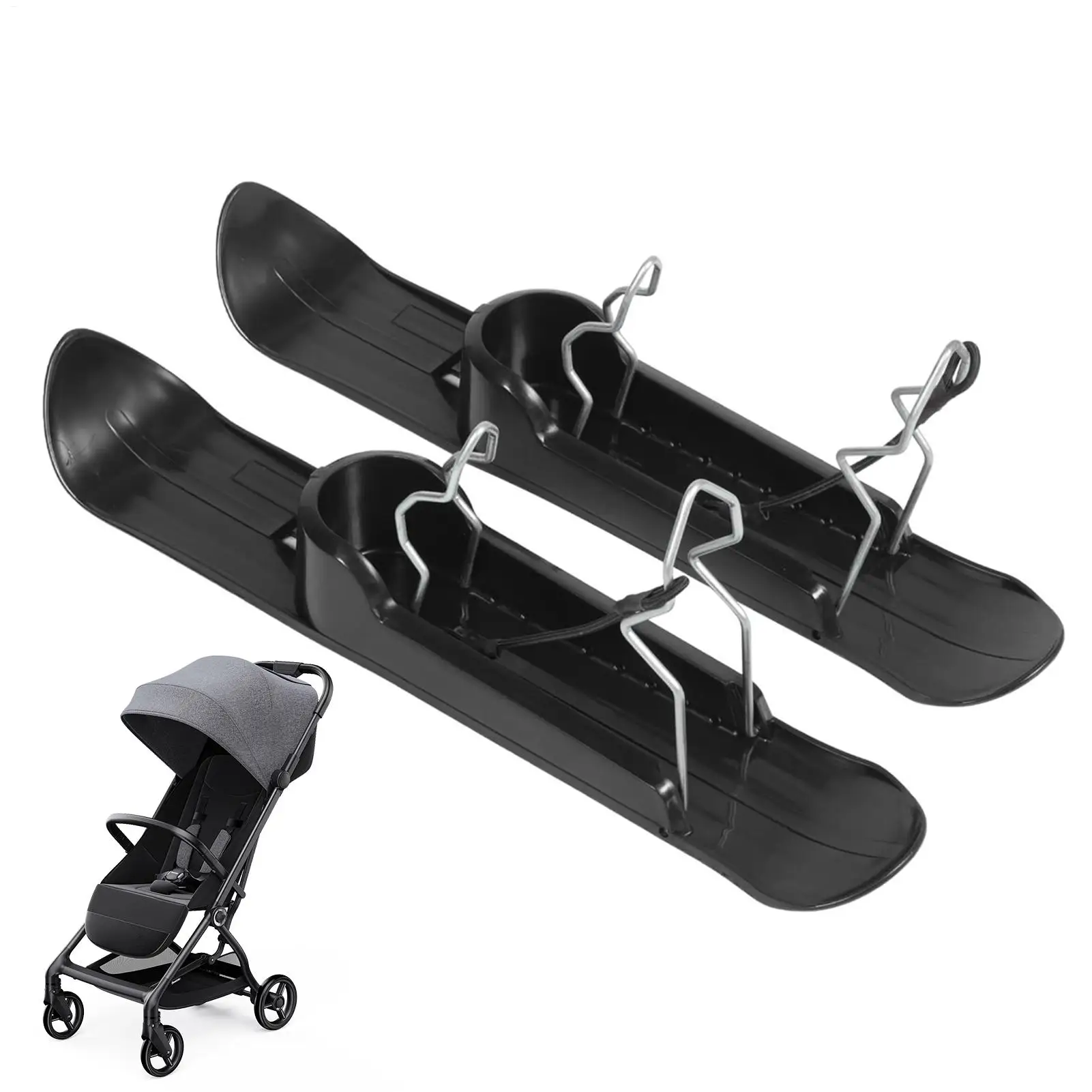 Winter Balance Cycle Snow Sled Cycling Snowboard Ski Kit Lightweight Skis Stand Parking Rack For Skateboard Parks Golf Carts