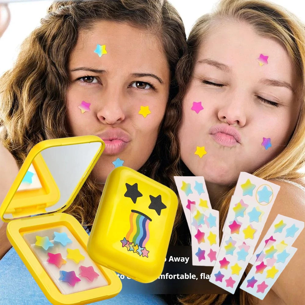 

32patch Acne Pimple Patches Hydrocolloid Invisible Healing Absorbing Spot Sticker For Inflamed Acne Improve Whiteheads Skin Care