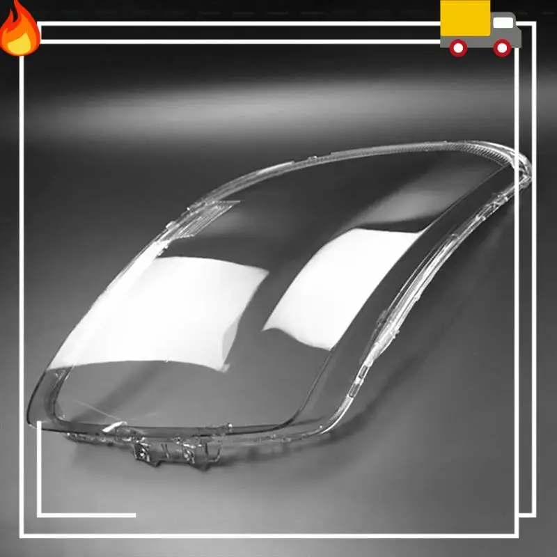 1 par de cubiertas de lente de faro delantero, carcasa de pantalla para Suzuki Swift 2005-2016, carcasa de repuesto de vidrio de luces transparentes