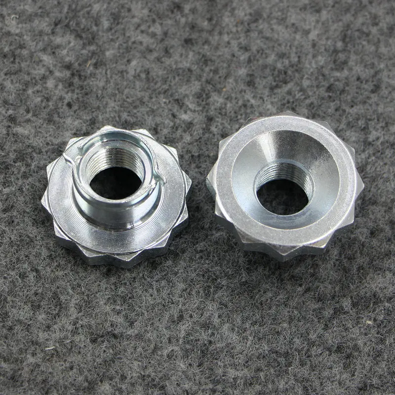 Applicable to  POLO Front wheel bearing 12-angle nut Self-locking nut Self-locking screw