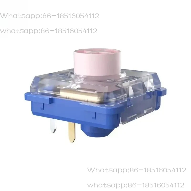 Silent Mechanical Keyboard for Deep Sea Islet, Pink Landing, Mini 1353Hitbox Linear Keyboard Switch, Low Profile