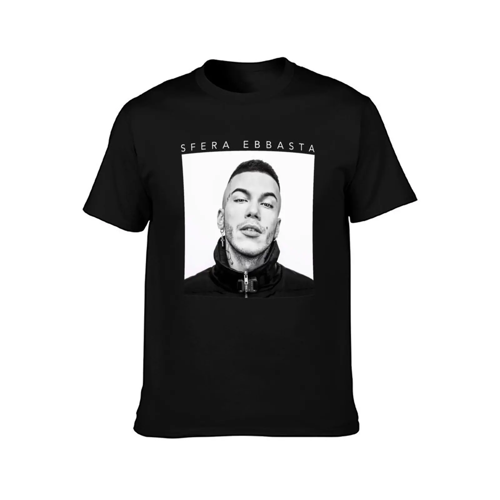 Sfera Ebbasta63 T-Shirt Daily Wear Plain Short Sleeve Shirt