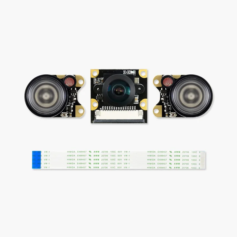 Moduł kamery IMX219 120/160/200/77 ° FOV, noc na podczerwień na podczerwień, szerokokątny HD o rozdzielczości 8 megapikseli, odpowiedni dla Jetson Nano
