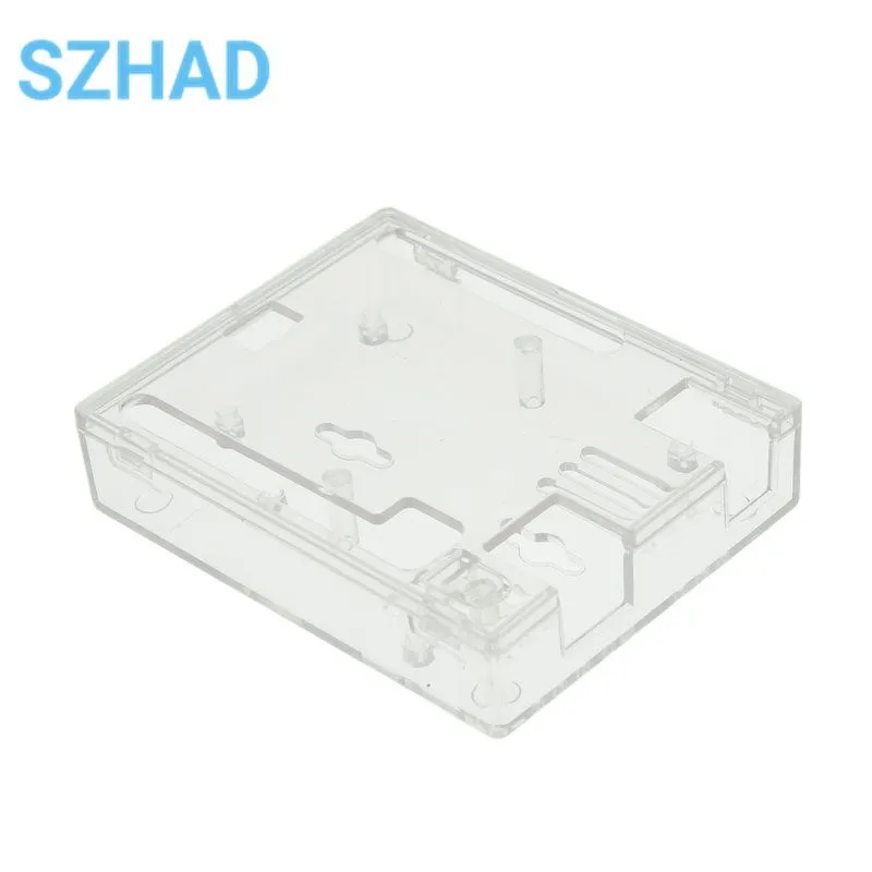 Black ABS Plastic Case Shell Transparent Box for Arduino UNO R3