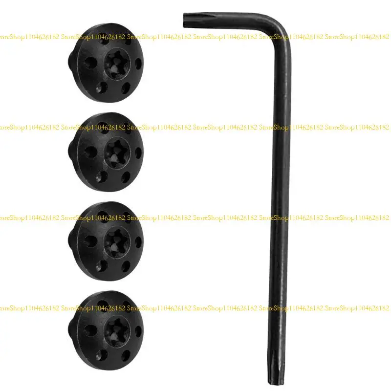 Q2Q4 Customize Fit Stainless Steel Grips Bolts Screws for 92FS M9 4Pieces/set