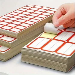 10sheets/400pcs Self-Adhesive Label Stickers for Handwritten Classification and Price Tags - Kitchen Organization and Food Label