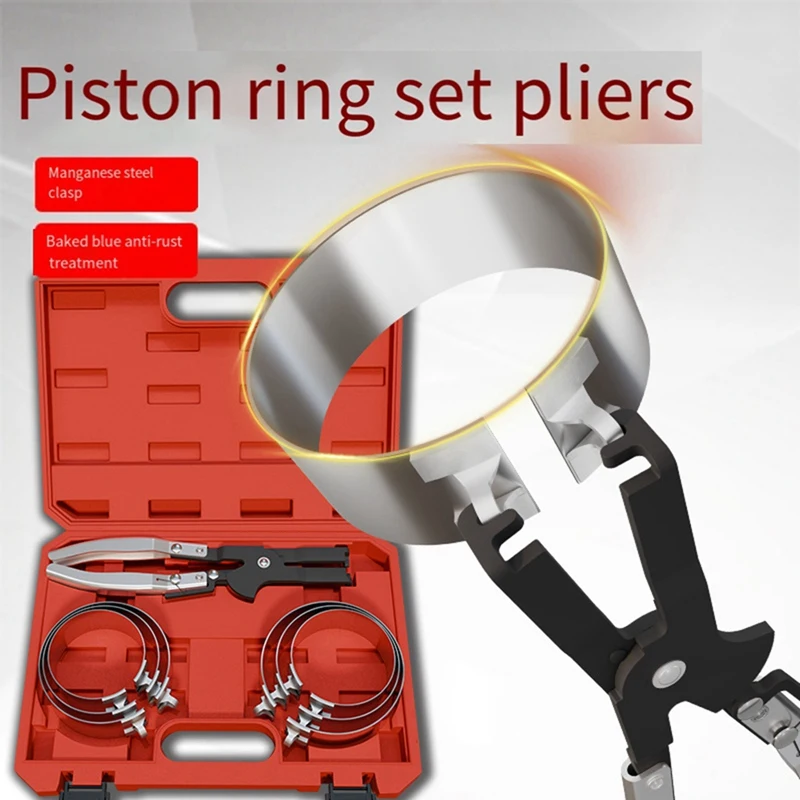 Super Sale Universal Fastener Clamp Cylinder Piston Ring Compressor Car Repair Tool Kit Automotive Disassembly Tools