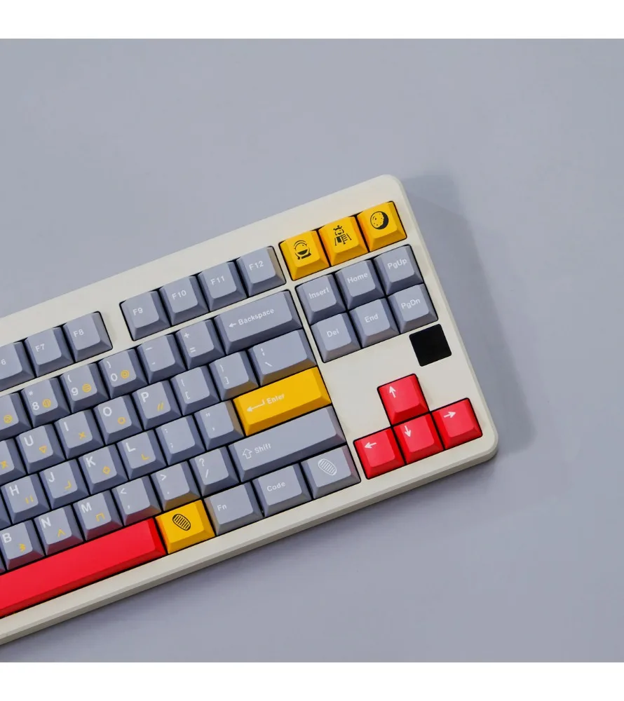 

Moon keycap PBT original highly sublimated mechanical keyboard cap wooting