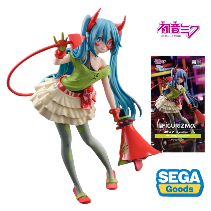 

In Stock Original SEGA FZ FiGURiZM Α Project DIVA Hatsune Miku DE:MONSTAR T.R. Little Devil Anime Figure Model Collection Gift