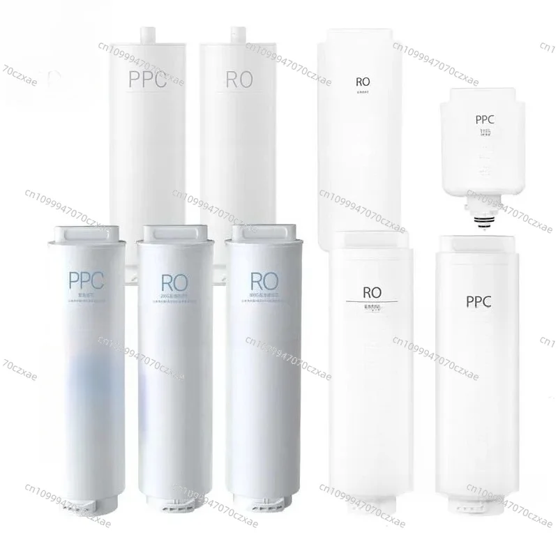 1000G/800G/600G/400G Water Purifier Filter Set, RO Reverse Osmosis Membrane & PPC Composite Filter Cartridge